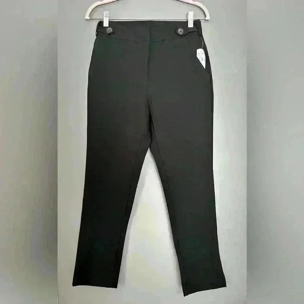 Michel Choe Design Black Women's Pants (530)